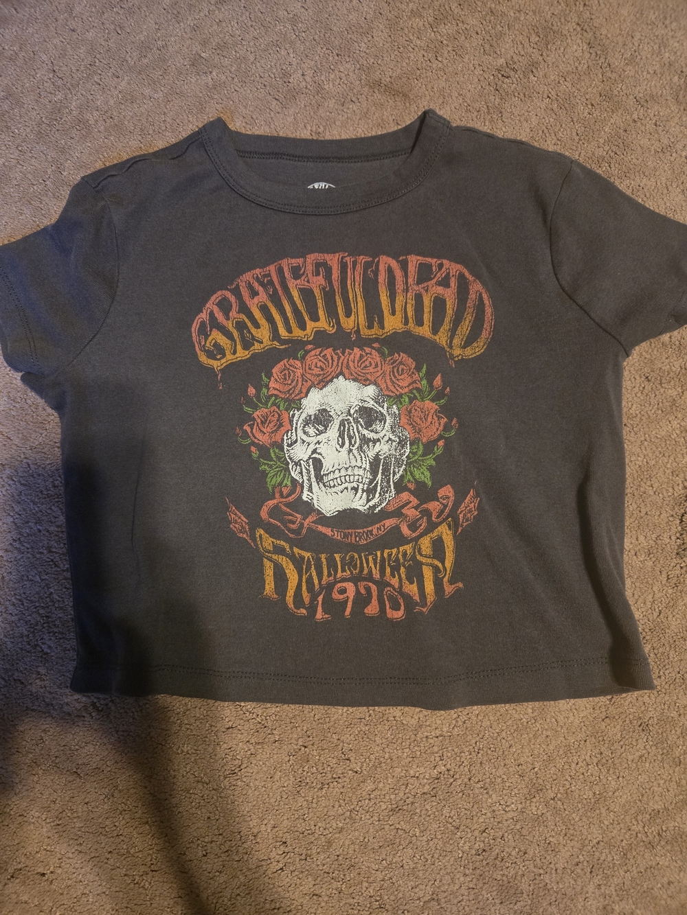 Kids Grateful Dead Skull Graphic Tee - Black